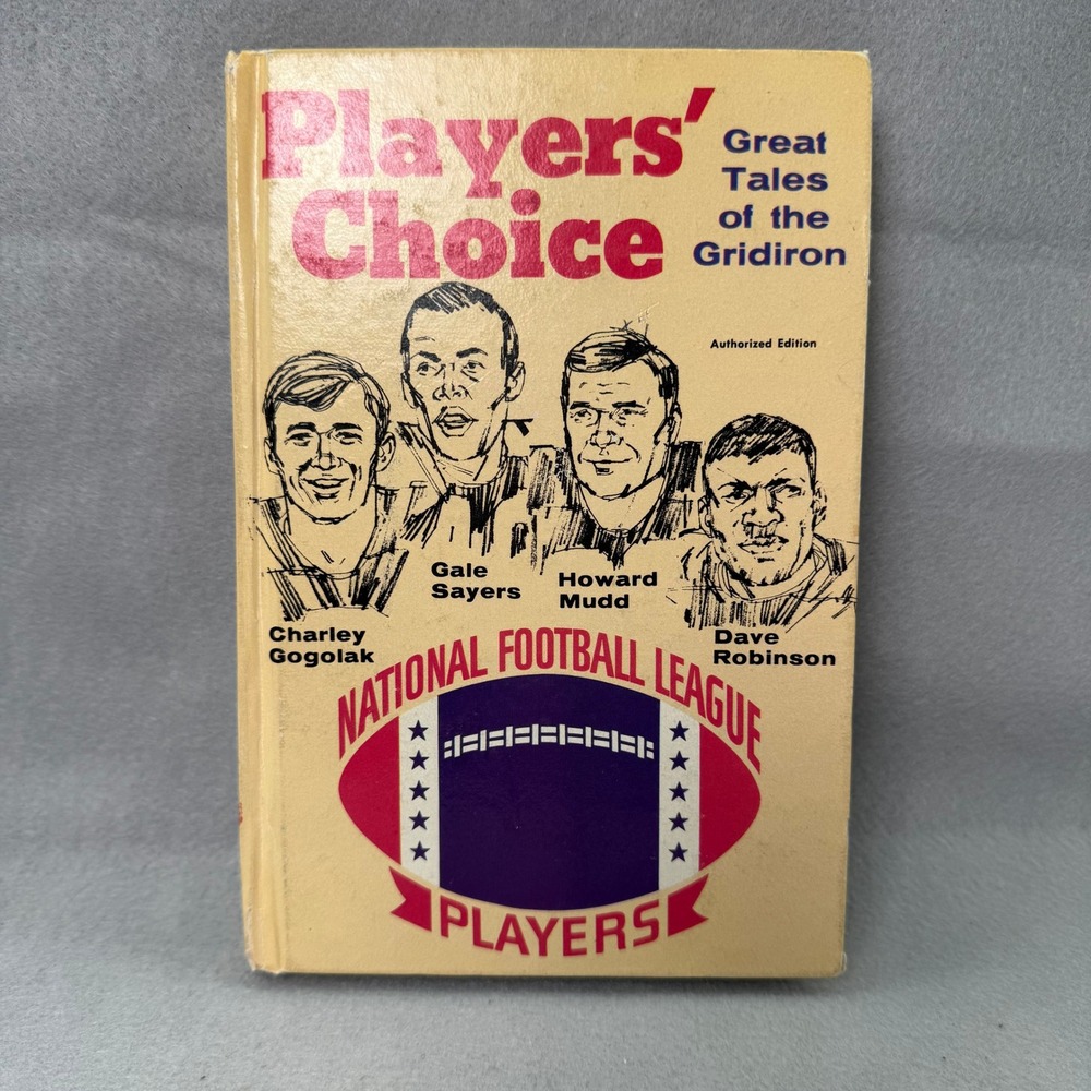 Vintage Whitman Players Choice Great Tales of the Gridiron NFL Football Book